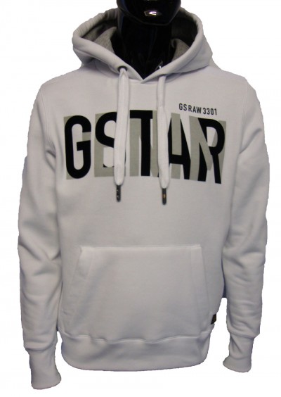 white g star hoodie