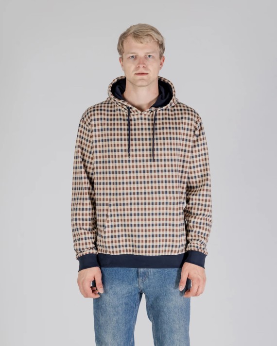 Iconic Club Check Hoodie Club/Check-28