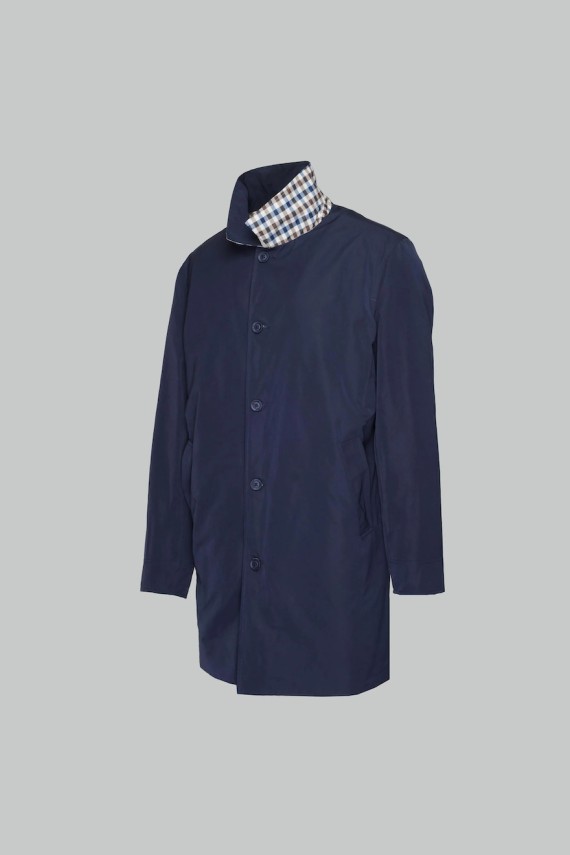 Iconic Reversible Trench Navy