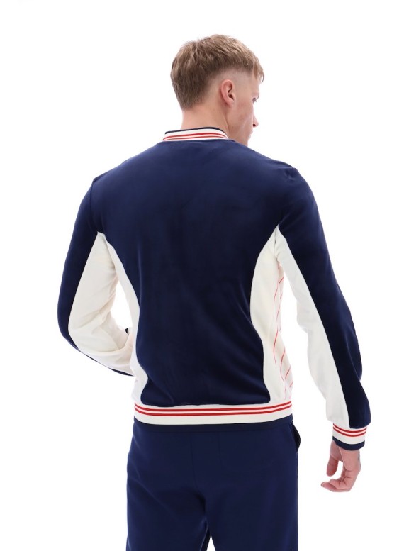 Miguel Velour Archive Tracktop FilaNavy/Gardenia/FilaRed-411