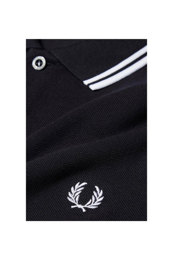 M3600 Twin Tipped Pique Polo Shirt Navy/White-238