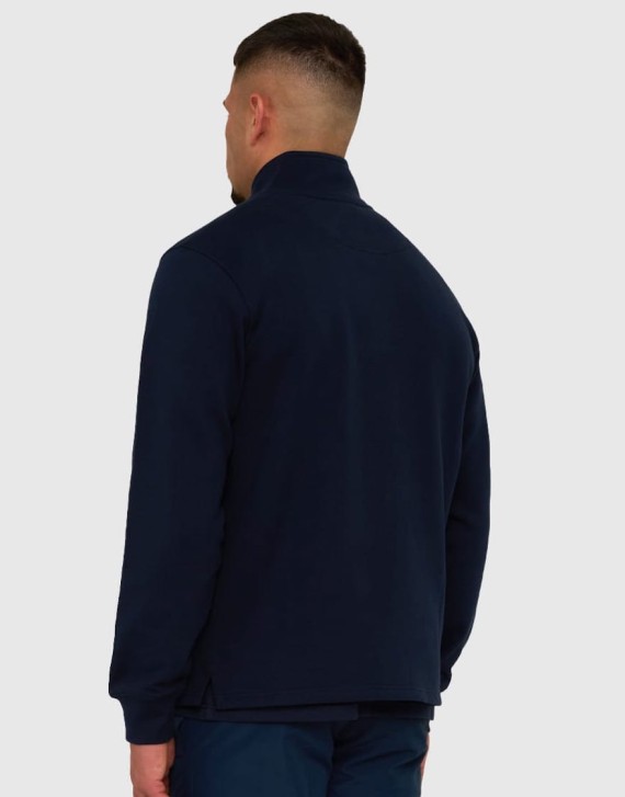 Coastal Erosion 1/4 Zip Sweatshirt Navy