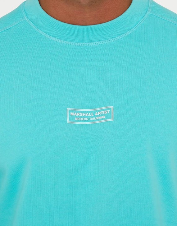 Siren Crew Neck Sweatshirt Aqua