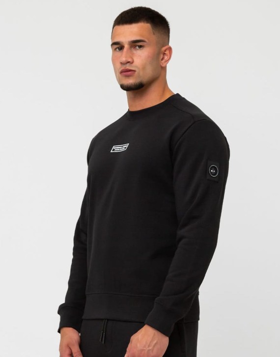 Siren Crew Neck Sweatshirt Black