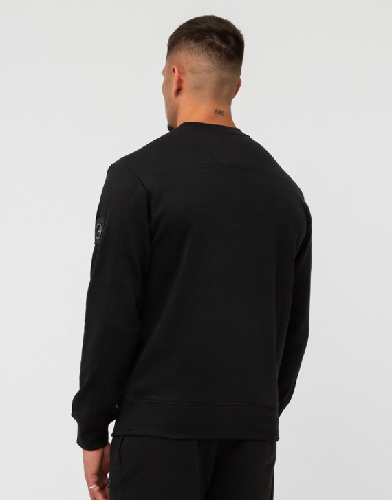 Siren Crew Neck Sweatshirt Black