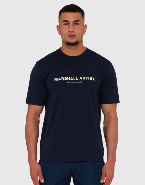 Coastal Erosion T Shirt Navy