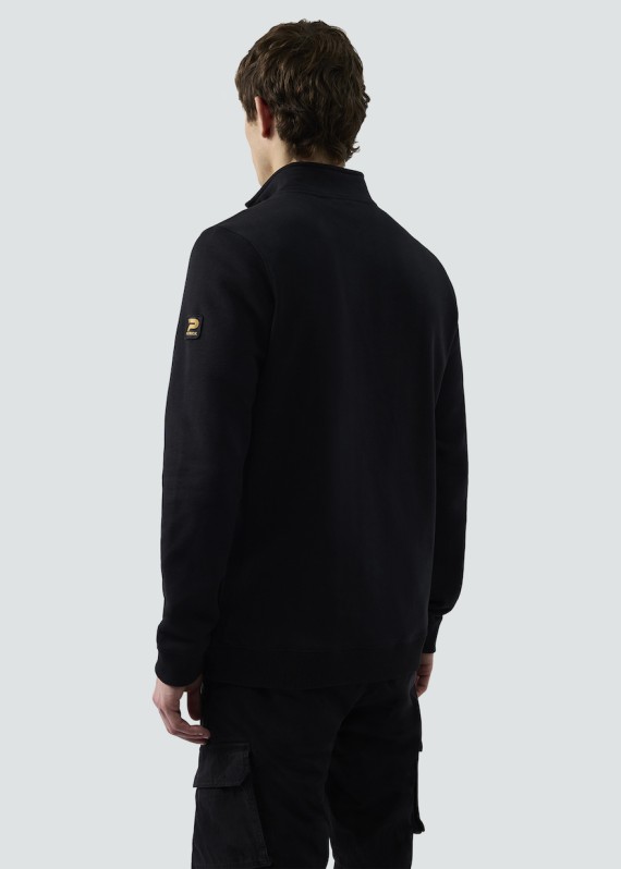 Harlem 1/4 Zip Sweatshirt Black