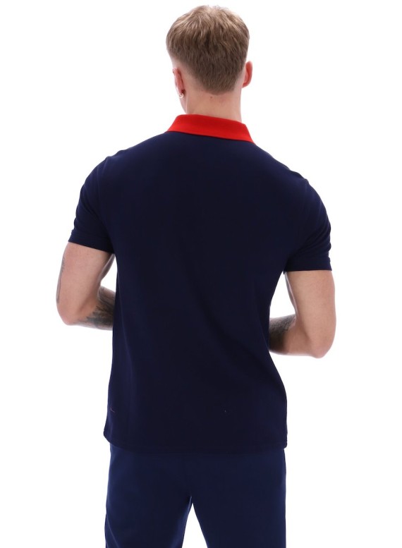 Supermac Polo Shirt MaritimeBlue/AdrenalineRush/NauticalBlue-2251