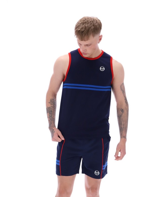 Dallas Tank Top MaritimeBlue/AdrenalineRush/NauticalBlue-2251