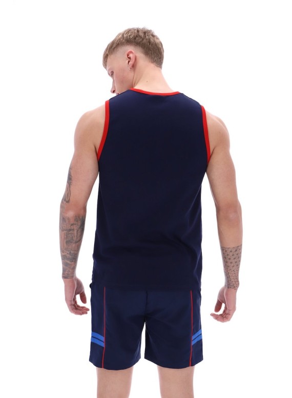 Dallas Tank Top MaritimeBlue/AdrenalineRush/NauticalBlue-2251