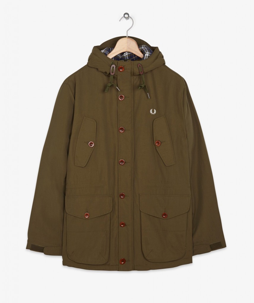 fred perry girls coats